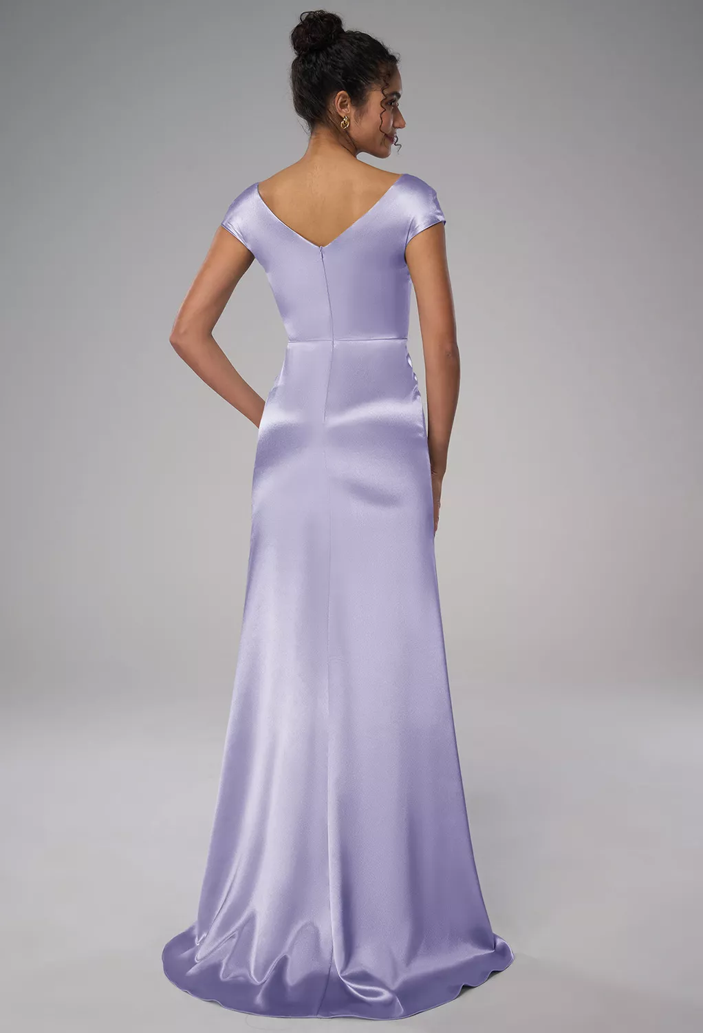 AW Louie Purple Haze  Long Bridesmaid Dresses